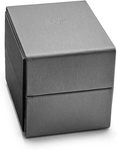 Vista 3 de Emporio Armani Reloj de vestir para mujer con pulsera de acero inoxidable