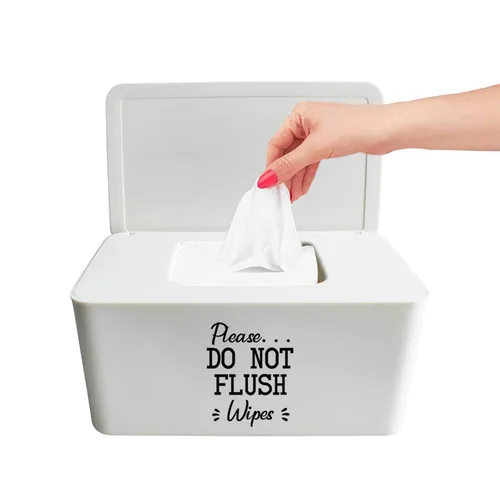 Vista 8 de Moorfowl Dispensador de toallitas de bebé para baño, no enjuagues, tamaño superior