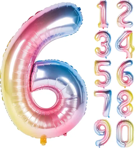 Vista 14 de Globos de 40 pulgadas para inflar con helio, de película de aluminio, para fiestas, cierre manual (púrpura 0)