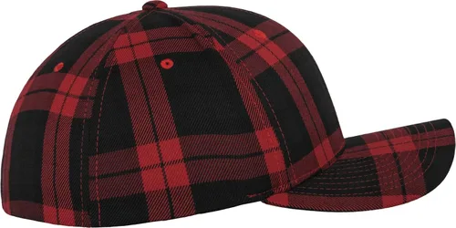 Vista 4 de Flexfit Gorra elástica de tartán