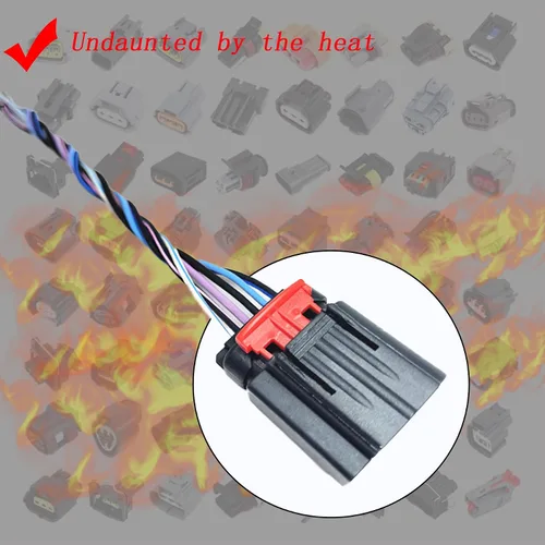 Vista 3 de Conector de arnés de sensor de flujo de aire masivo 3L3A-12B579-BA MAF0012 Reemplazo para Ford F150 F250 E150 E250 E350 Lincoln Mercury E150 Escape
