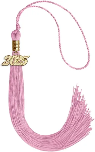 Vista 172 de Endea Graduation - Borla de un solo color con fecha dorada (Oro Antiguo, 2020)