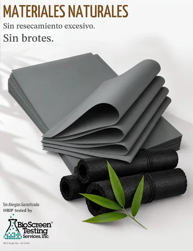 Vista 8 de Hojas de secado de aceite natural para cara con carbón de bambú, 25% más grandes, 1 unidad/100 hojas absorbentes de aceite aptas para maquillaje