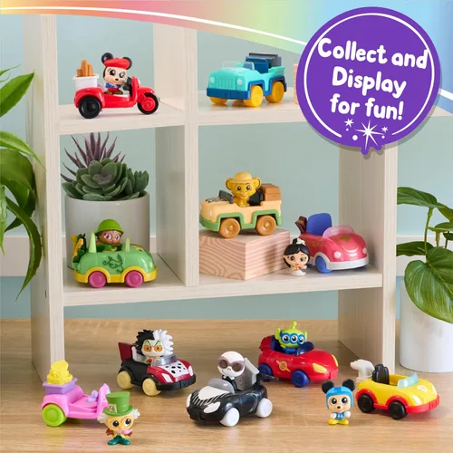 Vista 5 de Disney Doorables Let's Go Series 2 - Paquete de 2 figuras y vehículos, los estilos pueden variar, juguetes para niños con licencia