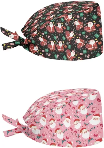 Vista 97 de Babrukda Paquete de 2 gorras con banda para el sudor ajustable con lazo en la espalda, gorro divertido