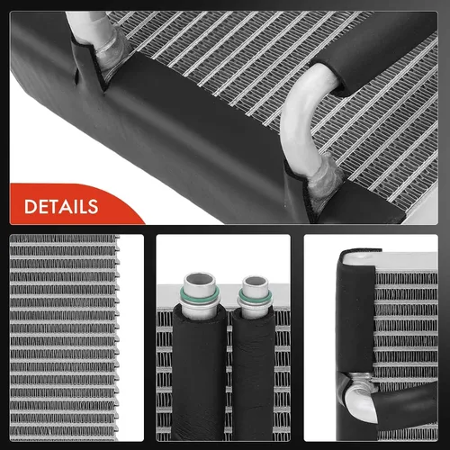 Vista 4 de A-Premium Núcleo de evaporador de CA delantero compatible con Nissan Frontier 2005-2016/2018-2021, Frontier 2017 2.5L/4.0L, Xterra 2005-2015
