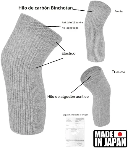 Vista 8 de SENIOR ICARE Rodilleras elásticas de algodón para hombres y mujeres, soporte de circulación y alivio del dolor en las articulaciones, ayuda