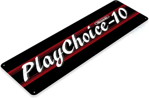 Vista 2 de Tin Sign A893 Play elección 10 Arcade habitación Marquee Consola metal decoración