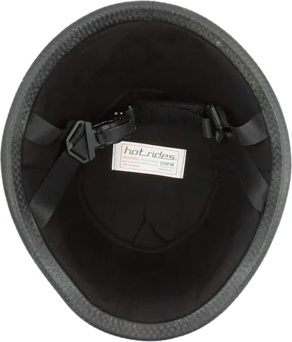 Vista 8 de Clásico Disfraz Carnaval Patín Scooter Skull Cap Novedad Alemán OSFM Flat Negro