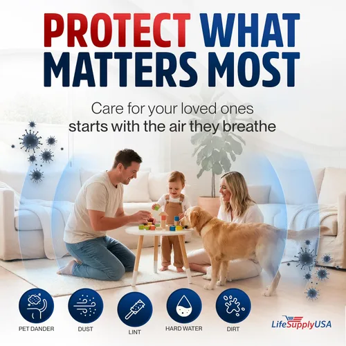 Vista 3 de LifeSupplyUSA Filtro humidificador compatible con Protec WF2 Extended Life Vicks WF2; se adapta a Vicks V3500N, V3100, V3900 Series, V3700, Sunbeam