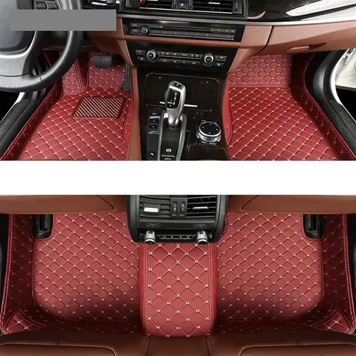 Vista 16 de Car mat Custom Car Floor Mats for mazdas CX-3 CX3 Auto Accessories Foot Carpet (Color : All Black)