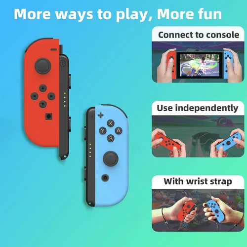 Vista 3 de UpgradedJoypad for Nintendo Switch Controller,Switch Controllers Replacement for SwitchOLEDLite, Switch Controllers Joypad Support Fitness