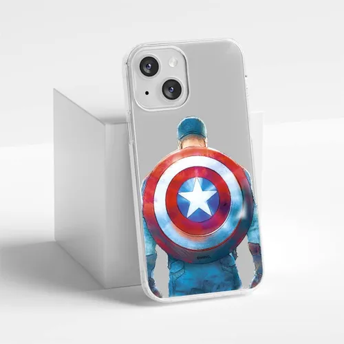 Vista 6 de ERT GROUP Funda para Xiaomi REDMI Note 10/10S Original y Oficialmente Licenciada Marvel Patrón Capitán América 002 adaptado de manera óptima a