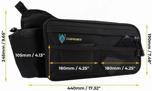 Vista 5 de Chupacabra Offroad Can-Am X3 - Bolsas para puerta trasera, resistentes al agua, para modelos 2017-2021, juego de dos bolsas para puerta derecha e