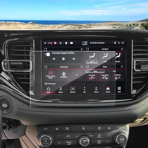 Vista 8 de Protector de pantalla Pacifica mate antirreflejos 2021-2026, para Chrysler Pacifica (Select/Limited/Pinnacle/Touring) Pantalla táctil de 10.1