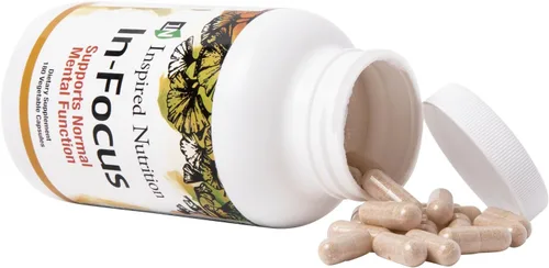 Vista 5 de in-Focus - Apoya la claridad mental - Sin cafeína - 180 cápsulas