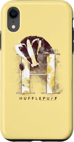 Vista 25 de Harry Potter Carcasa de acuarela Hufflepuff para iPhone 17