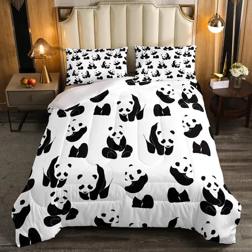 Vista 34 de Erosebridal - Juego de edredón Samurai, juego de ropa de cama al atardecer, edredón japonés de samurái cálido y suave, decoración de dormitorio