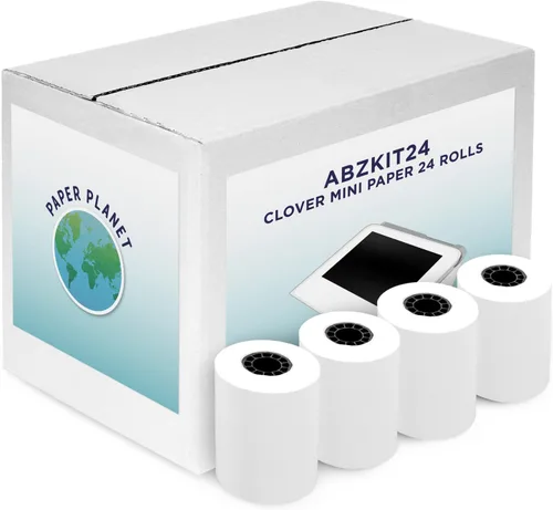 Vista 9 de Papel térmico para Clover Mini de Paper Planet C200, C300, C301, C302, C305 8 rollos