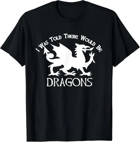 Vista 2 de Camiseta de dragón con temática medieval del festival de feria renacentista, Negro, S