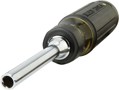 Vista 12 de Klein Tools 32305 - Destornillador de trinquete multibroca, herramienta 15 en 1 con puntas Phillips, ranuradas, cuadradas, Torx y combo