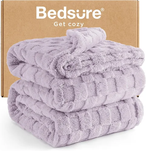 Vista 71 de Bedsure GentleSoft - Manta verde salvia para sofá, manta de forro polar a cuadros, regalos de Navidad para mujeres, hombres y niñas, bonita manta