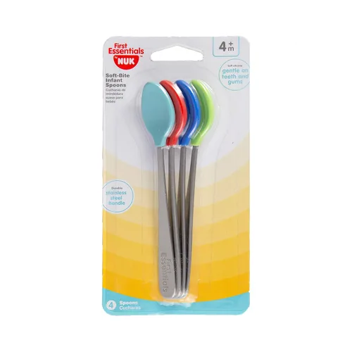 Vista 2 de First Essentials by NUK - Cucharas infantiles Soft-Bite