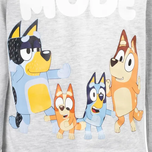 Vista 7 de Bluey Paquete de 3 camisetas gráficas de manga larga para niños