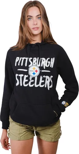 Vista 42 de Ultra Game Sudadera con capucha oficial de la NFL con cuello de lazo súper suave para mujer