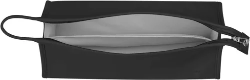 Vista 6 de Funda de viaje de piel sintética portátil para Dyson Airwrap Styler/Shark Airwrap, impermeable, antiarañazos, a prueba de polvo, a prueba de golpes