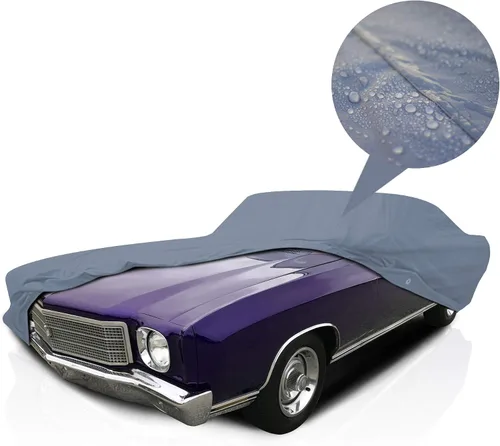 Vista 8 de USCarCover: Funda de coche de 5 capas para Cadillac CT4-V 2020-2026 Sedán 4 puertas, cobertura completa, ajuste semi personalizado, protección
