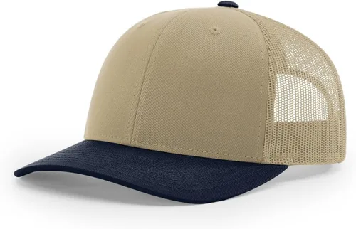 Vista 77 de Richardson 112 Gorra de Camionero - Gorra Snapback Ajustable Premium - Gorras Richardson en Blanco de Seis Paneles Estructurados Árbol real Max 7