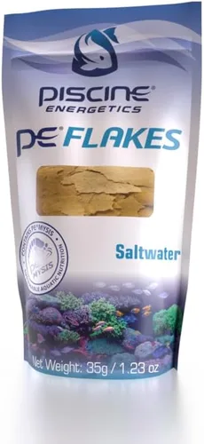 Vista 2 de Piscine Energetics PE Pellets Alimento para peces de agua salada, 0.039 in 2 oz/ 56g (bolsa)