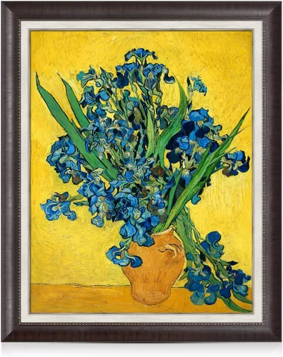 Vista 61 de Serie de pinturas de Vincent Van Gogh (favoritos). Reproducción de arte clásico de Van Gogh, impreso en lienzo, Algodón, Almond Blossom, 16x20