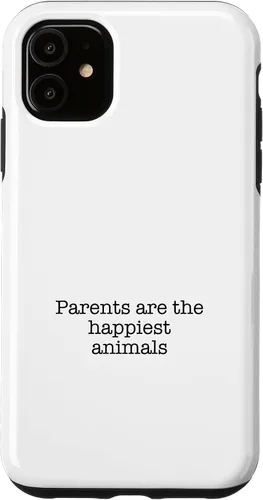 Vista 8 de iPhone 16 Parents are the happiest animals Case