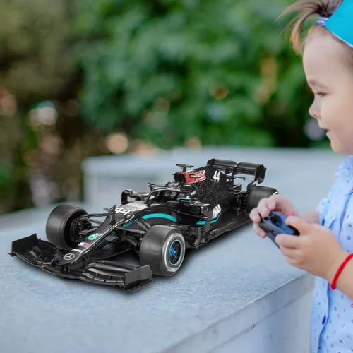 Vista 5 de RASTAR Coche RC escala 1/12 2.4Ghz Mercedes-AMG F1 W11 EQ rendimiento oficial de la serie RC Radio control remoto coche