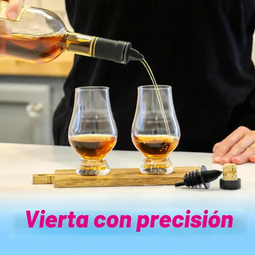 Vista 5 de Versadores de botella con control preciso de jarabe de Hawaiian Shaved Ice - Boquillas profesionales para sabores de cono de nieve y bebidas