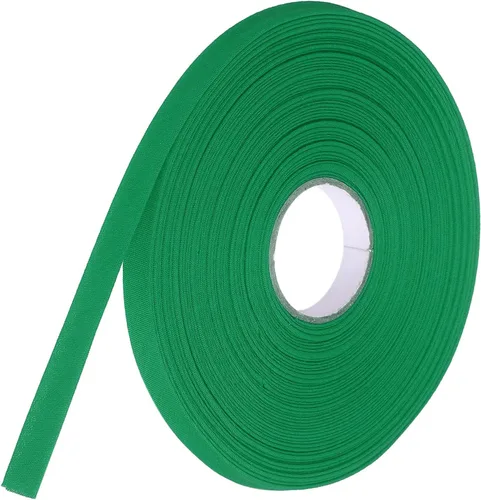Vista 65 de MECCANIXITY Cinta al bies de doble pliegue de 1 pulgada, cinta al bies de poliéster continua a granel para coser, costura, acolchado, dobladillo