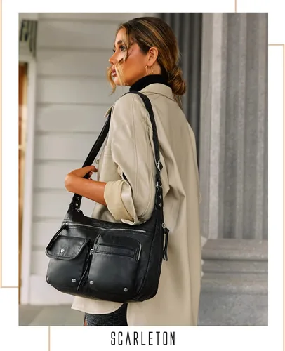 Vista 6 de Scarleton Crossbody Bags for Women, Crossbody Purses for Women, Women's Crossbody Handbags with Multiple Pockets, H1800