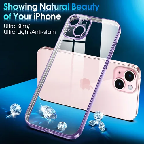 Vista 605 de Supdeal Funda cristalina transparente para iPhone 11, [No se amarillea] [Protección de la cámara] [Probado contra caídas de grado militar] Funda
