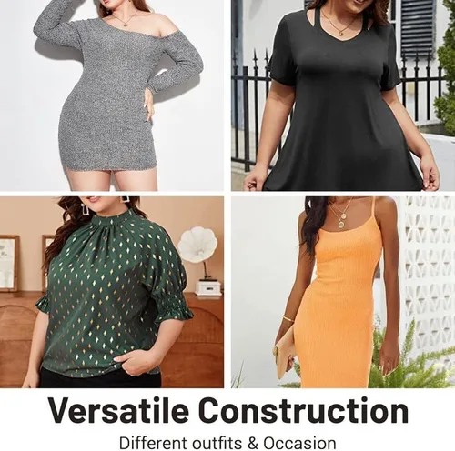Vista 6 de SYMUNTIE Cómodos sujetadores push up para mujer, cobertura completa y levantamiento invisible