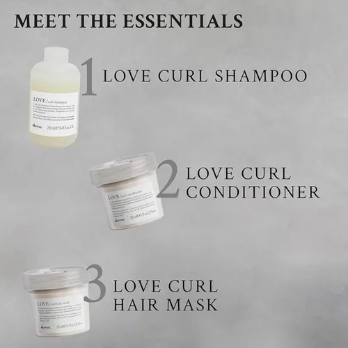 Vista 7 de Davines LOVE - Acondicionador de rizos con suero de construcción de rizos y champú para rizos