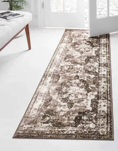 Vista 14 de Unique Loom, colección Sofía - Alfombra de la colección Salle Garnier (4' 1" x 6' 1", turquesa/azul, rectangular)