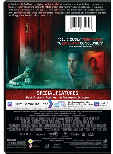 Vista 3 de Insidious The Red Door - DVD + Digital