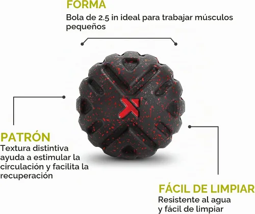 Vista 2 de TriggerPoint Performance Therapy Trigger Point MB Deep Tissue Bola de masaje texturizada de 2.5 pulgadas