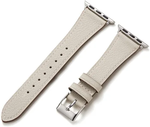 Vista 25 de HANDODO Italian Genuine Leather Band Women for Apple Watch Series 11 10 9 8 7 6 5 4 3 2 1 SE SE2 Ultra 2/3, SGS Certified Dressy Bracelet Cute Strap