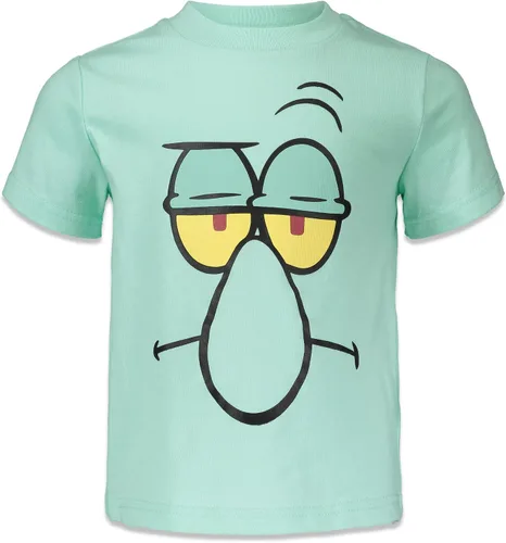Vista 4 de Paquete de 3 camisetas de Bob Esponja Calamardo para niños pequeños a grandes