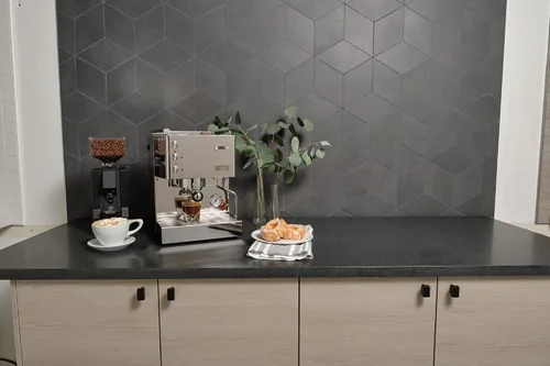 Vista 7 de Diletta Máquina de café espresso Mio (acero inoxidable)