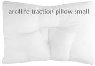 Vista 2 de Almohada de cuello de tracción para apoyo cervical, almohada de cama nueva y mejorada para dormir de lado y dormir de espalda, almohada ortopédica