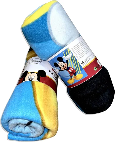Vista 6 de Disney Mickey Mouse Little Explore Happy Face - Mantas acogedoras de 40 x 60 pulgadas